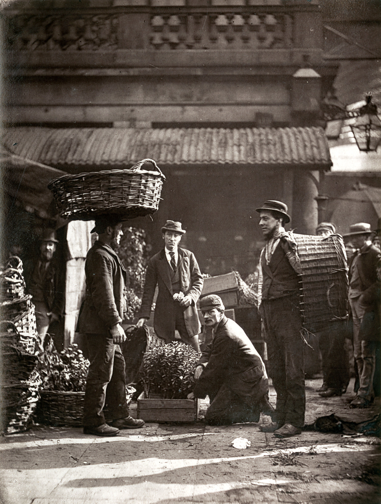 Covent Garden market, c.1880s